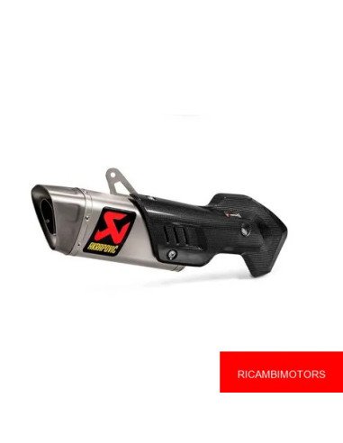 MARMITTA AKRAPOVIC DUCATI MULTISTRADA 1260 S 18/20