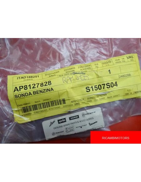 SONDA LIVELLO BENZINA APRILIA SPORT CITY 125