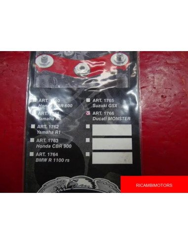 COPRI PIASTRA YAMAHA HONDA SUZUKI KAWASAKI DUCATI