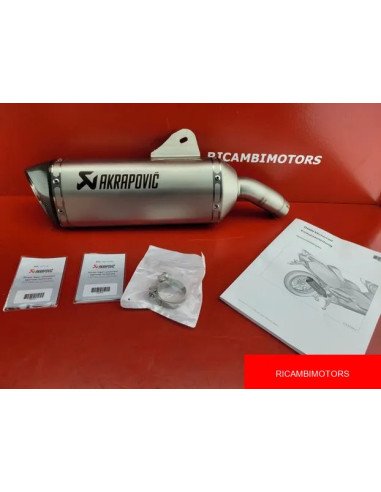 SCARICO MARMITTA AKRAPOVIC BMW C650 SPORT