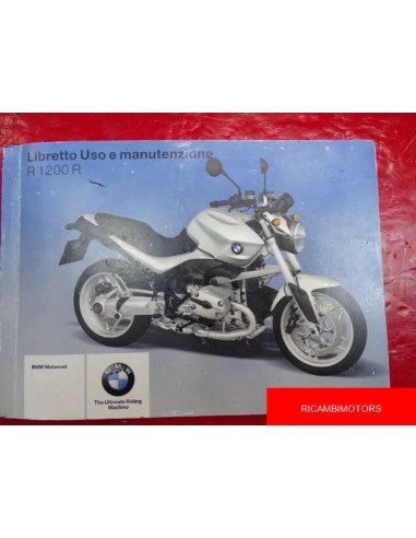 LIBRETTO USO E MANUTENZIONE BMW R1200R