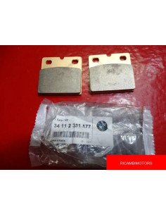 2 PASTIGLIE FRENO POST BMW R65 R80 R100